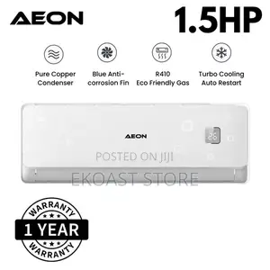 Aeon 1.5hp Split Air Conditioner (Pure Copper, R410 Gas) – Brand New