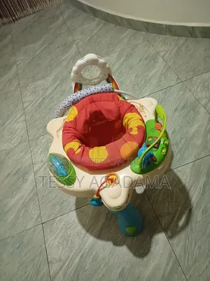 Baby Walker and Plastic Cabinet