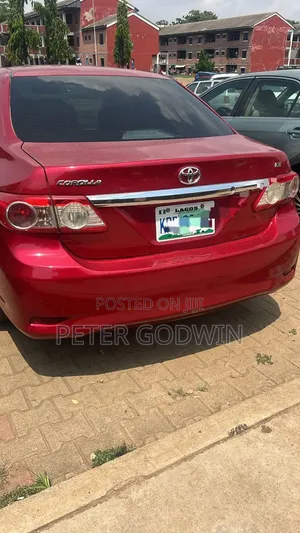 Toyota Corolla 2012 Red