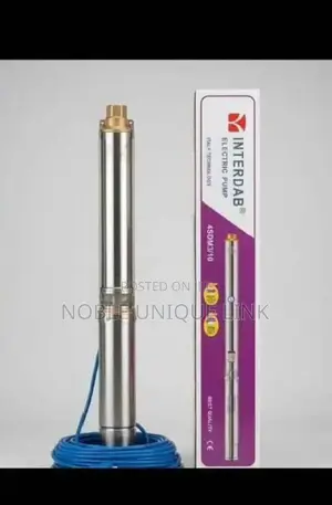 1 Horsepower Interdab Submersible Water Pumping Machine