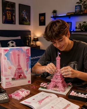 Paris Tower Inspires Building Block Kids Toy Ages 14+