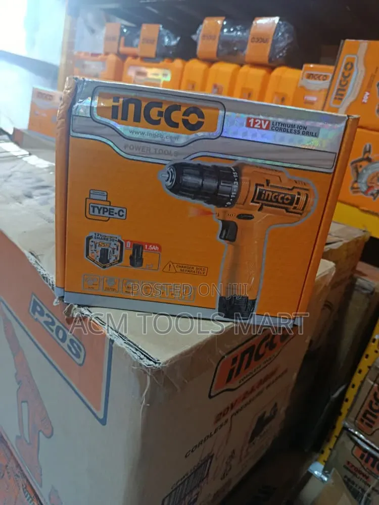 Lithium-Ion Cordless Drill Cdli12428 – 12v Compact Drill Driver