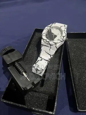 Valenzo Wrist Watch(Black Lightning Design)