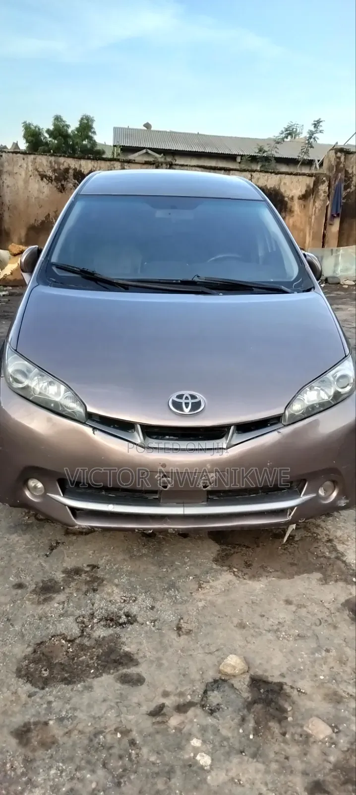 Toyota Wish 2013 Brown