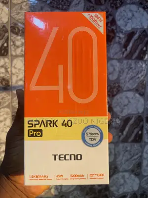 New Tecno Spark 40 Pro+ 128 GB Black