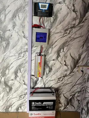 130ahms Sunfit Battery With 2000watts Sachet Inverter for Installation