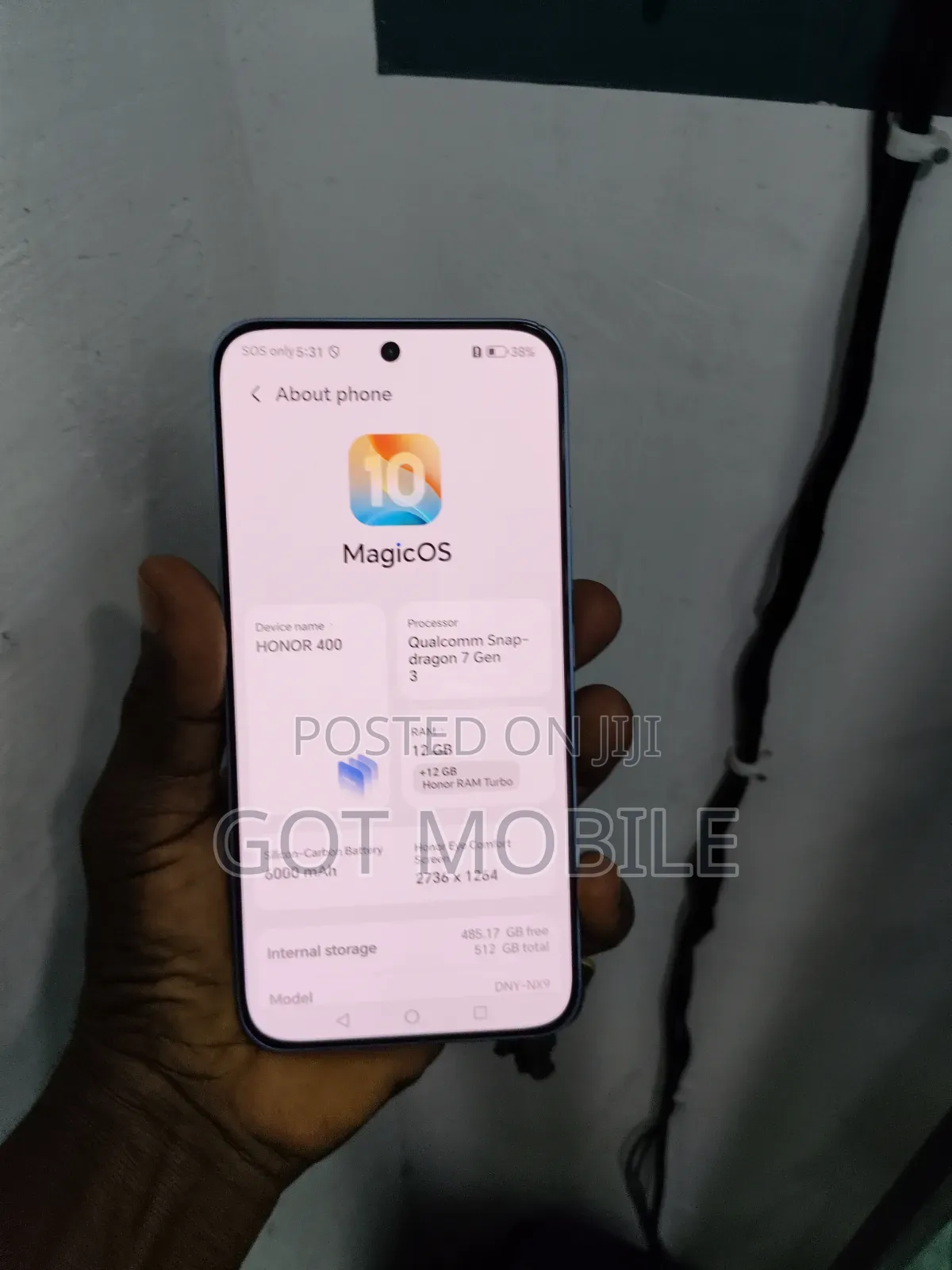 Honor 400 512 GB Blue