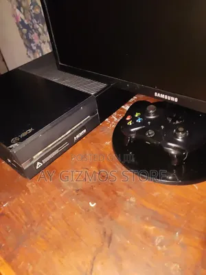 Xbox One Console With Controller and Power Supply