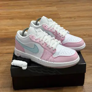 Premium Nike Jordan 1 Low "Paw Print" Casual Sneakers