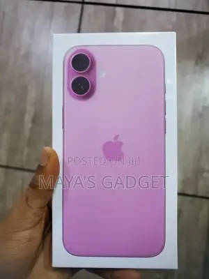 New Apple iPhone 16 Plus 256 GB Pink