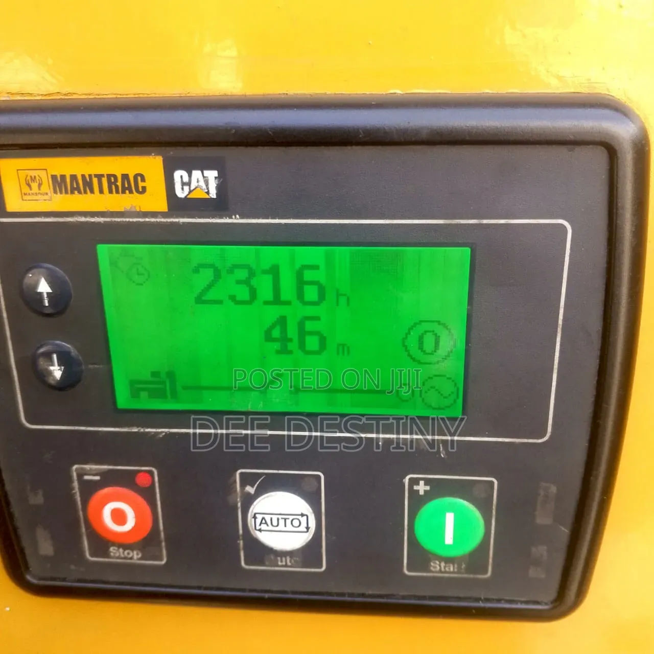 Cat Mantrac 30kva Soundproof Generator