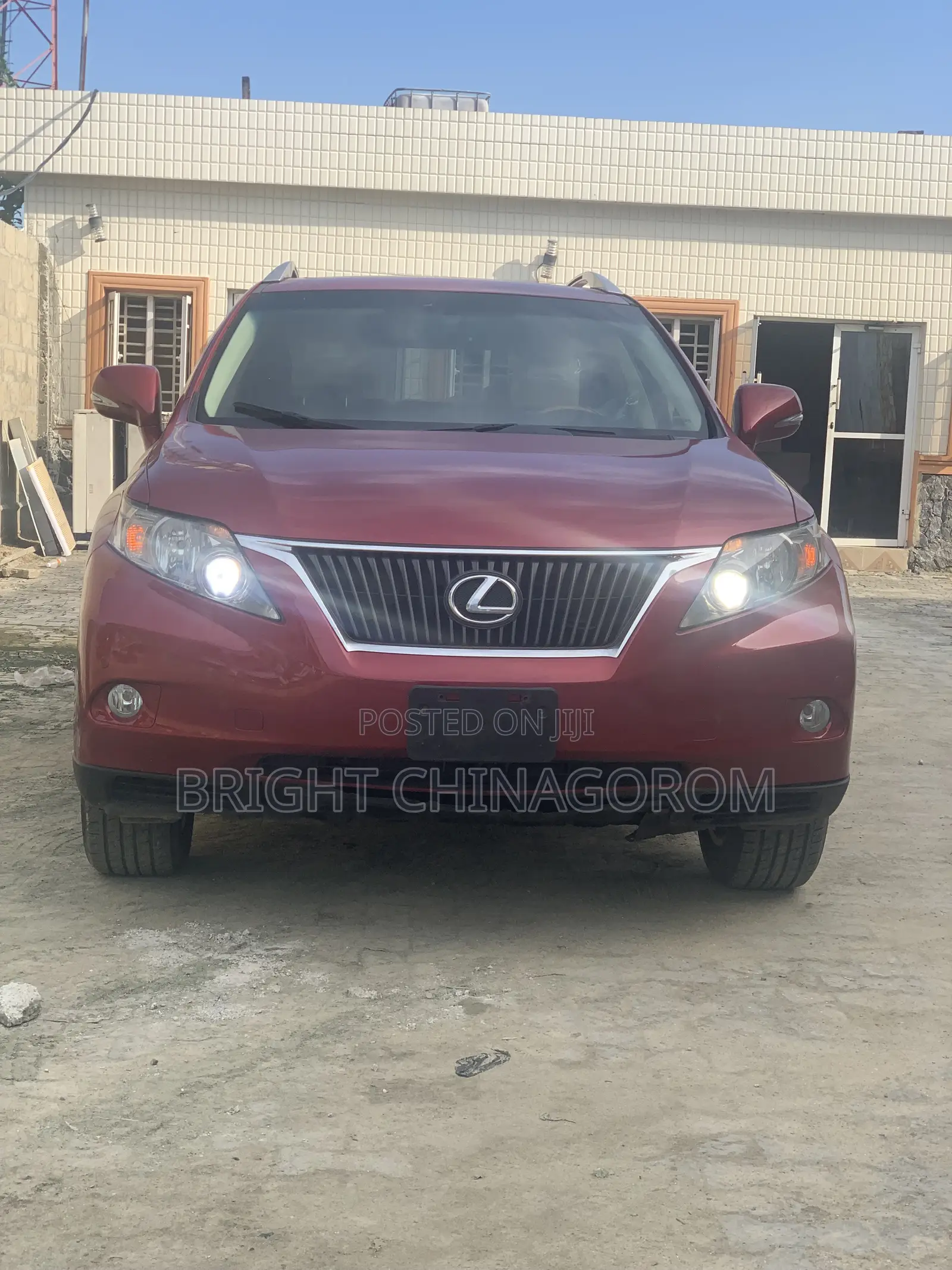 Lexus RX 350 AWD 2012 Red