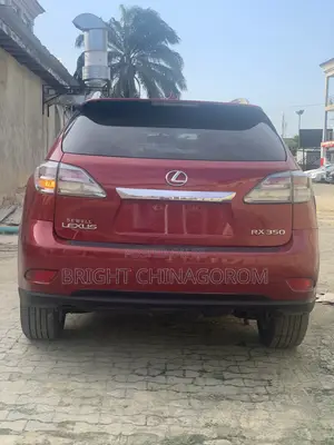 Lexus RX 350 AWD 2012 Red