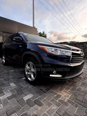 Toyota Highlander Limited 4dr SUV AWD (3.5L 6cyl 6A) 2015 Blue