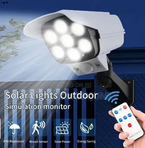 Waterproof Outdoor Solar Sensor Light