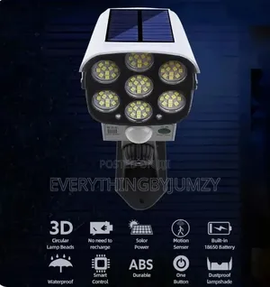 Waterproof Outdoor Solar Sensor Light