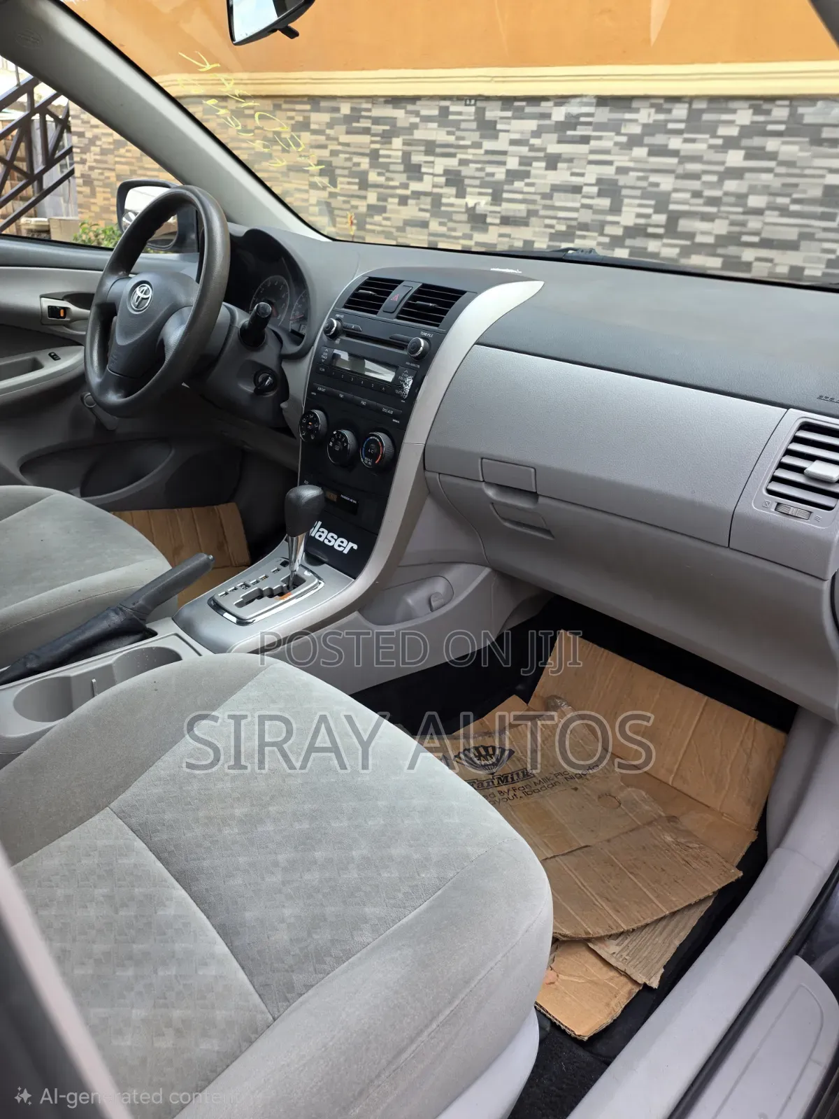 Toyota Corolla 2010 Gray