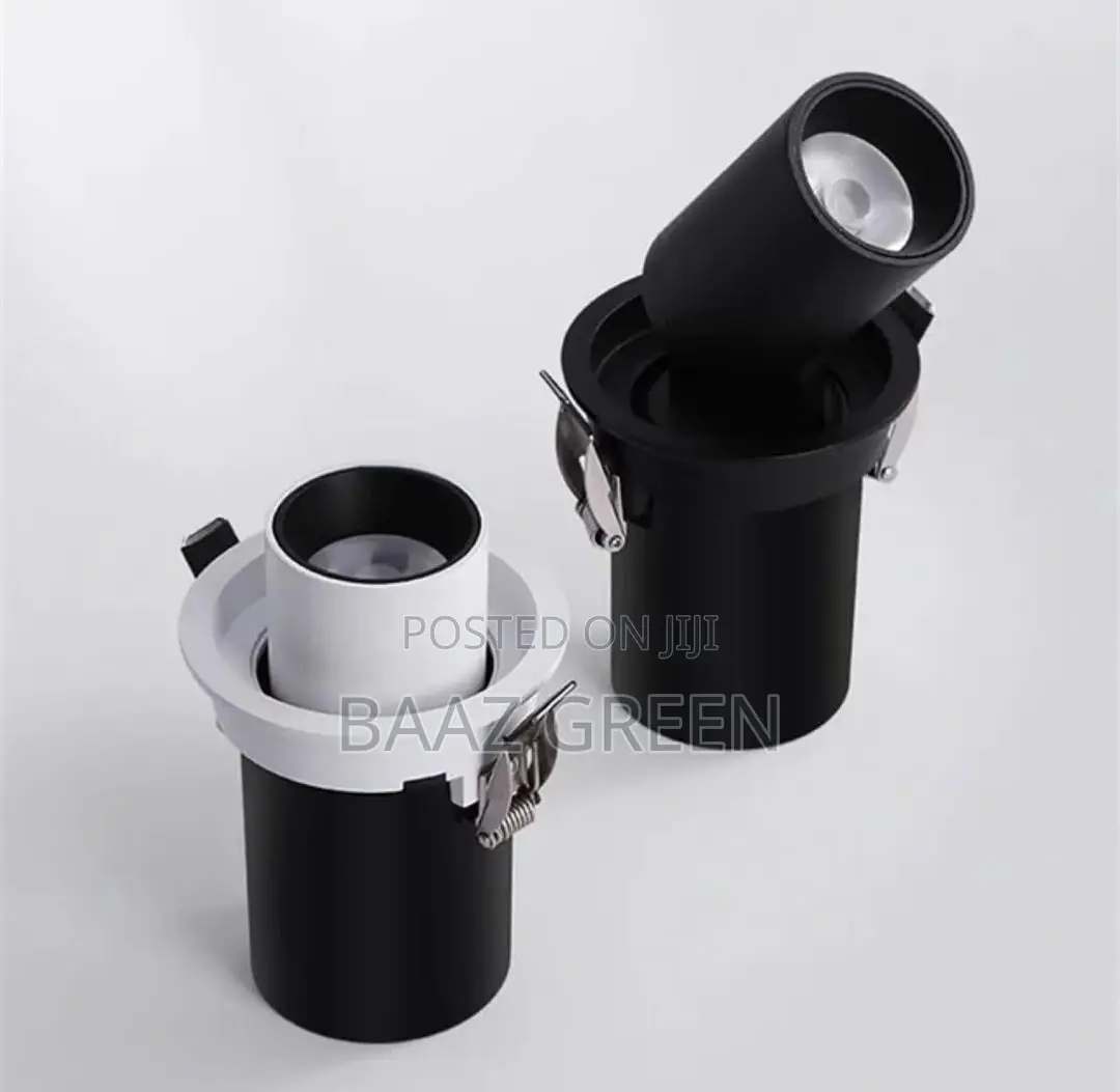 Adjustable Double Head Cob Recessed Spotlight Led Ceiling Light