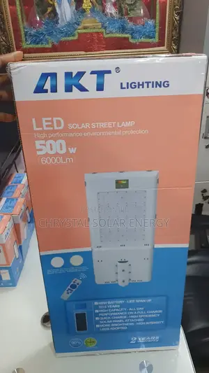 Original 500watts Akt Solar Street Light With Remote Control Kits