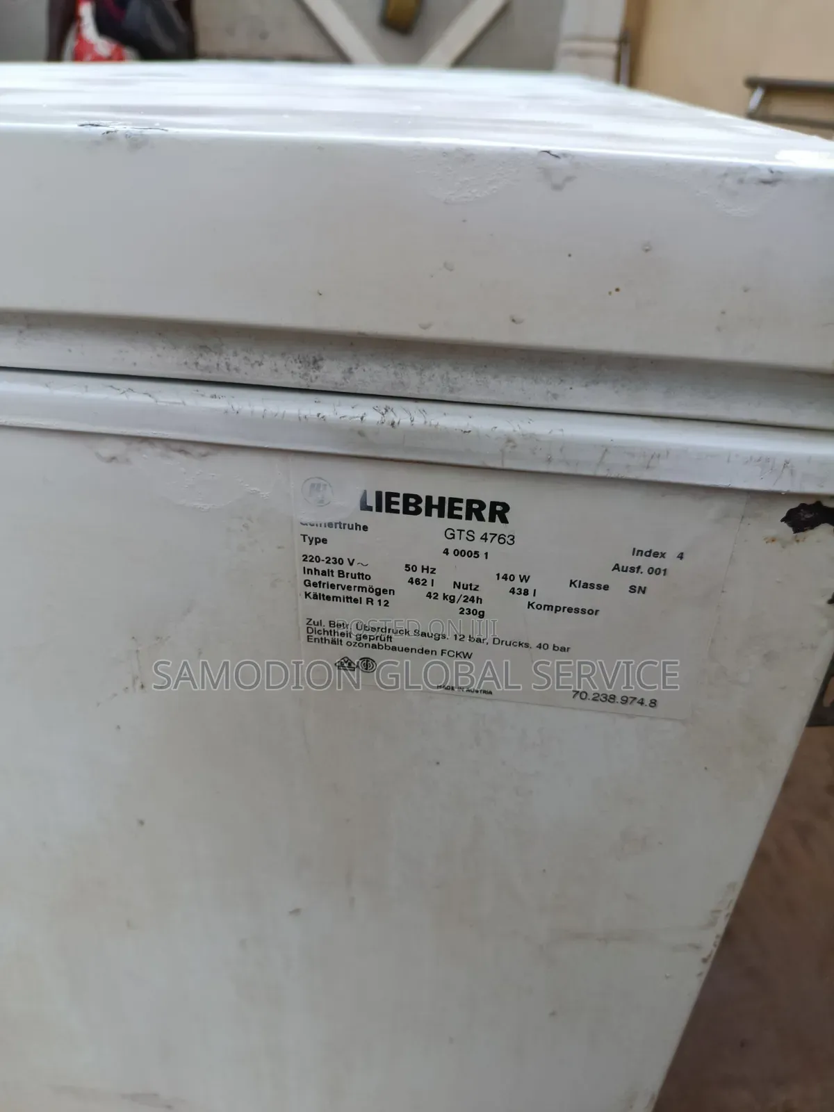 Liebherr Freezer