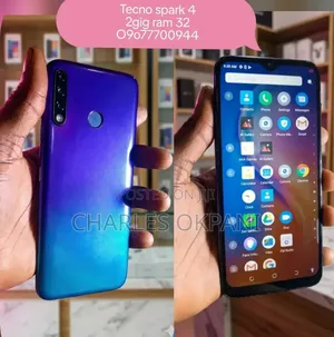 Tecno Spark 4 32 GB Blue