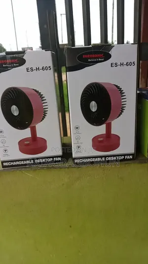 Rechargeable Desktop Fan