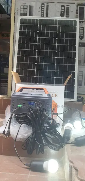 500watts Solar Generator With Free Solar Panel, Bulbs Accessories