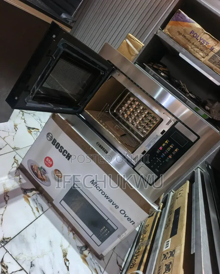 Bosch Inbuilt Cabinet Automatic Digital Control Microwave 60x60cm Etc.
