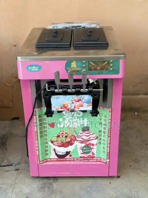 Ice Cream Machine Table Top Three Nozzle