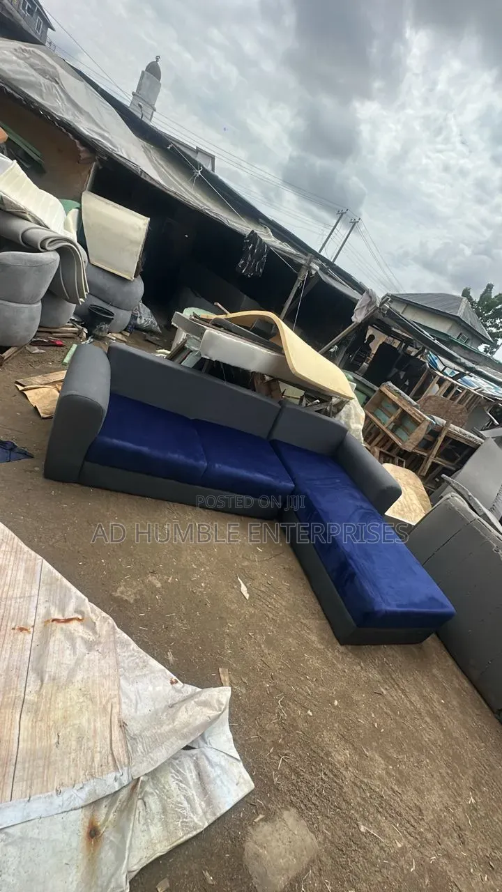 Multi Colour L Shape Sofa Chair