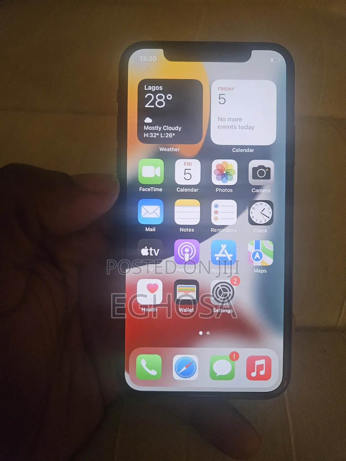 Apple iPhone X 64 GB Black