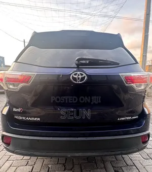 Toyota Highlander Limited 4dr SUV AWD (3.5L 6cyl 6A) 2015 Blue