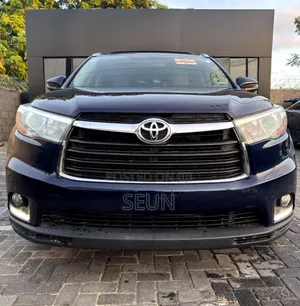 Toyota Highlander Limited 4dr SUV AWD (3.5L 6cyl 6A) 2015 Blue