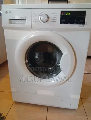 Neatly Used Lg 7.5kg Front Loader Washing Machine (Model: Fh2j300npo)