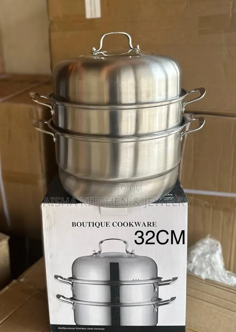 32cm Stainless Steel Steamer Pot