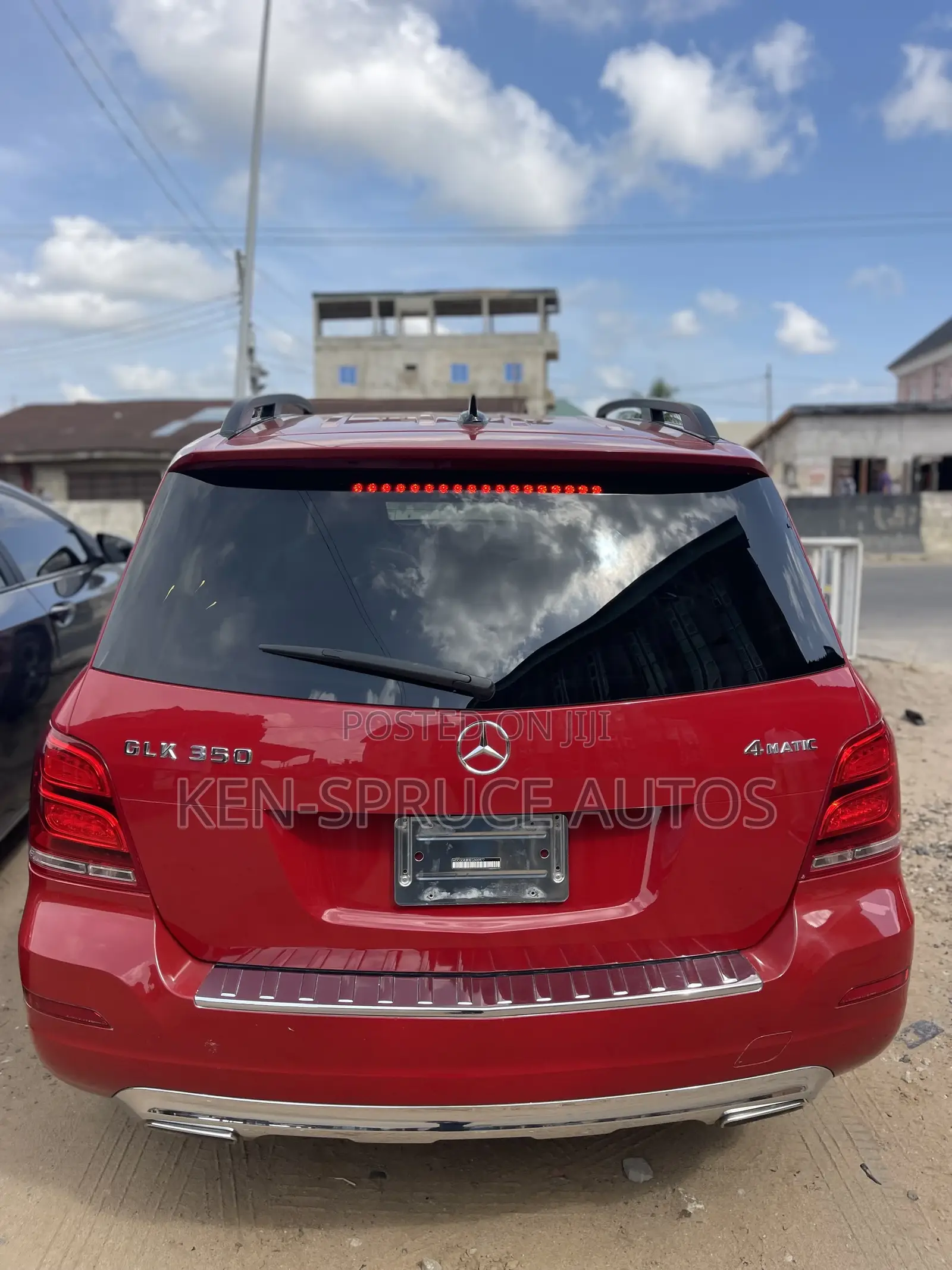 Mercedes-Benz GLK-Class 350 4MATIC 2014 Red