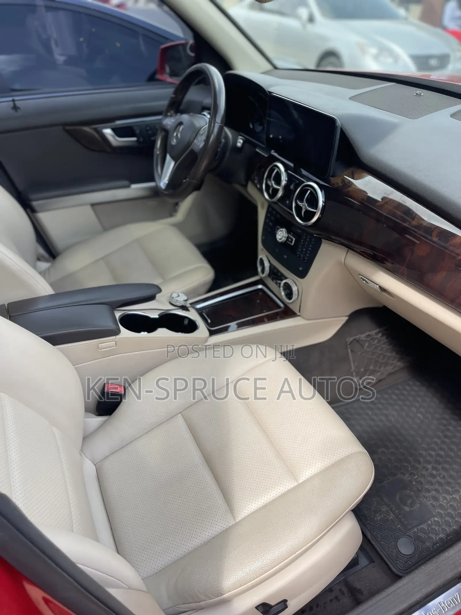 Mercedes-Benz GLK-Class 350 4MATIC 2014 Red