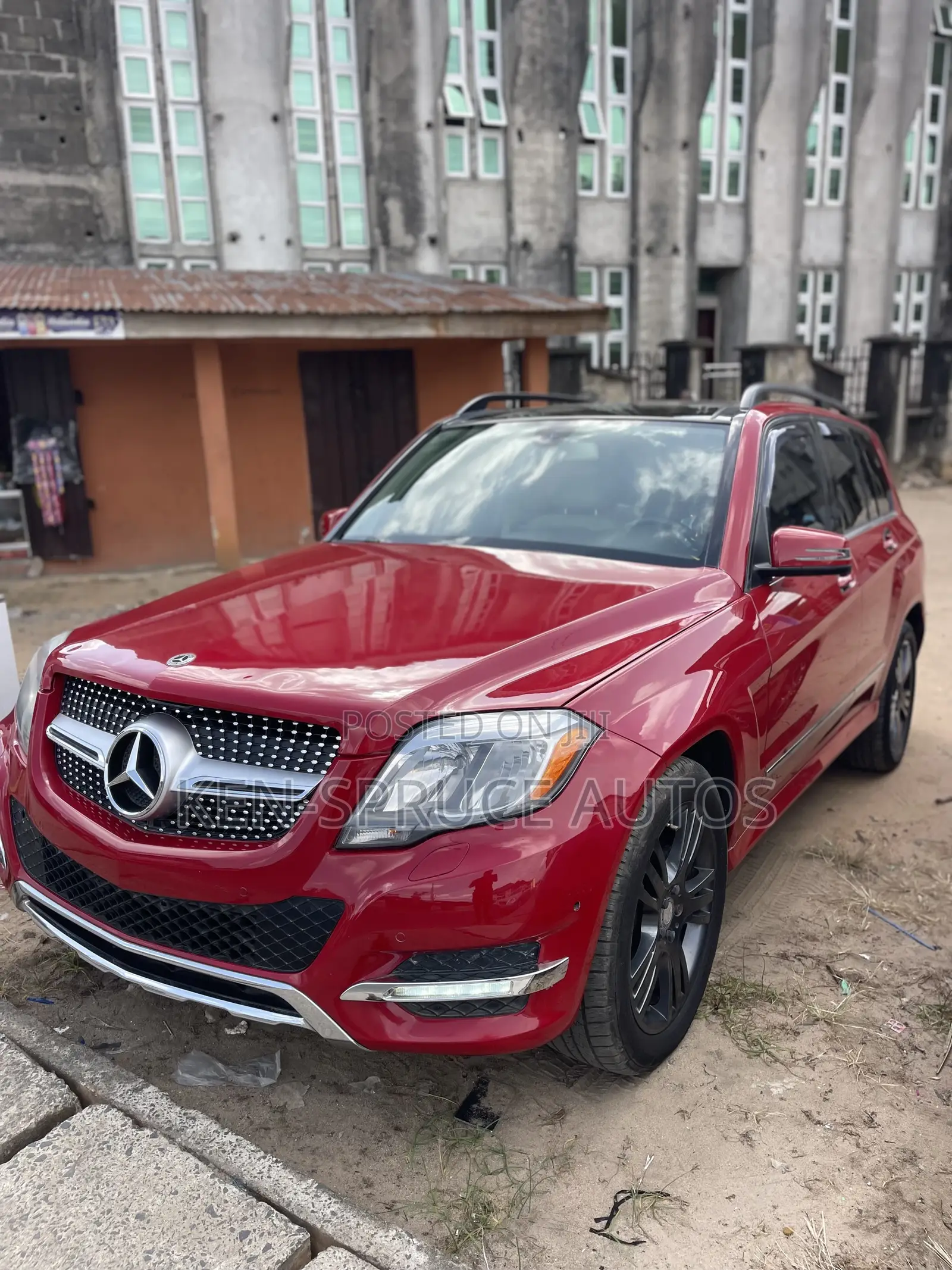 Mercedes-Benz GLK-Class 350 4MATIC 2014 Red