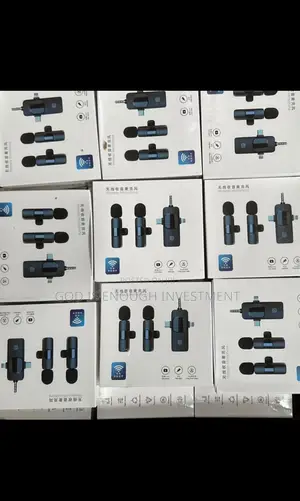K15 Content Wireless Double Microphone (iPhone,Type C, V8) 3 In 1