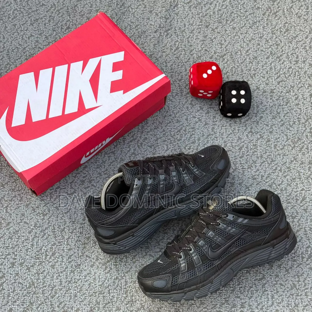 Nike P-6000 Triple Black Sneakers