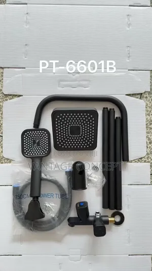 High Quality Black Single Shower