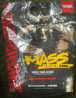 Mutant Mass Extreme Gainer -Muscle Size Strength–12lbs