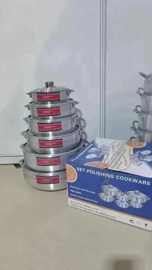 6set Polishing Cookware