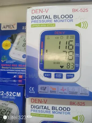 Den-v Bk-525 Digital Blood Pressure Monitor