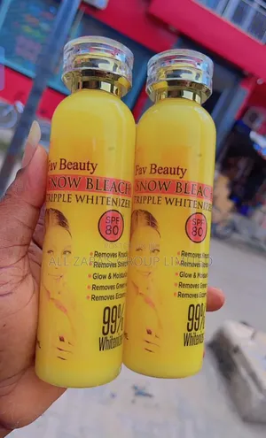 Fav Beauty Snow Bleach Triple Whitenizer Body Oil.