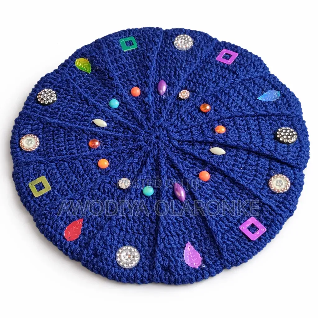 Crochet Ruffled Hat