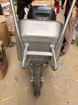 Galvanized Steel Wheelbarrow