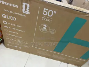 Hisense 50 inches Qled Smart Tv With Vibrant Color Technology