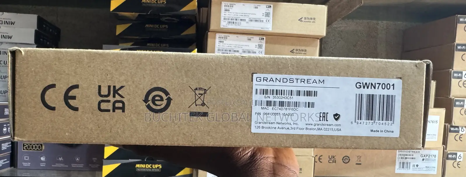 Grandstream Gwn7001 VPN Gigabit Router.