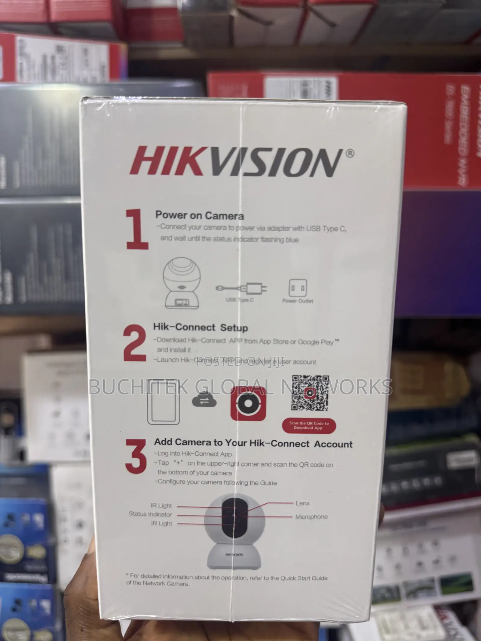 Hikvision 2 Mp Indoor Fixed Pt Network Camera